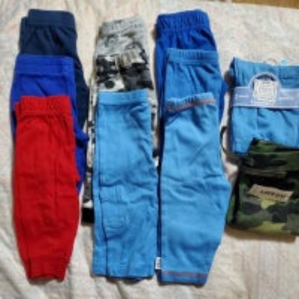 3-6 month baby long pants (12 pieces)